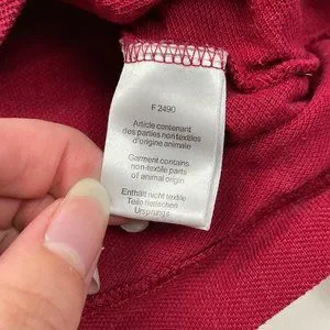 Lacoste Shirts Lacoste Red Polo Shirt Mens Size 4 Medium F249